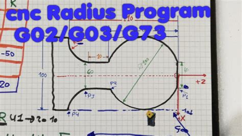 cnc lathe radius programming